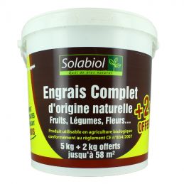 ENGRAIS COMPLET PROMO 5 + 2 kg granulés