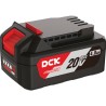 Batterie DCK 20 V Li-ion 4, 5, 6 ou 8 Ah avec indicateur de charge